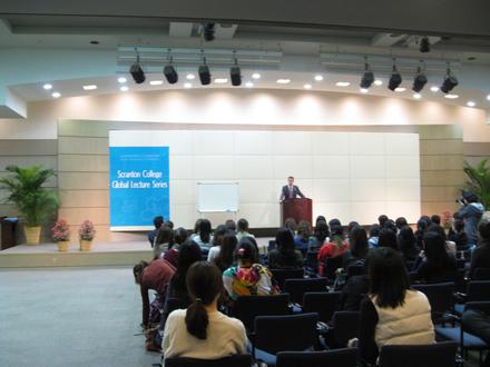 스크랜튼 글로벌 렉처 시리즈 Global Lecture Series 2011-2학기